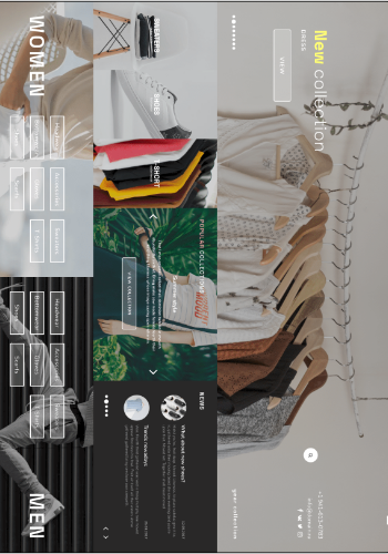 Thumbnail of Amary Filo Clothing store template design