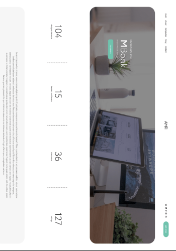 Thumbnail of Amary Filo Minimal landing page design design