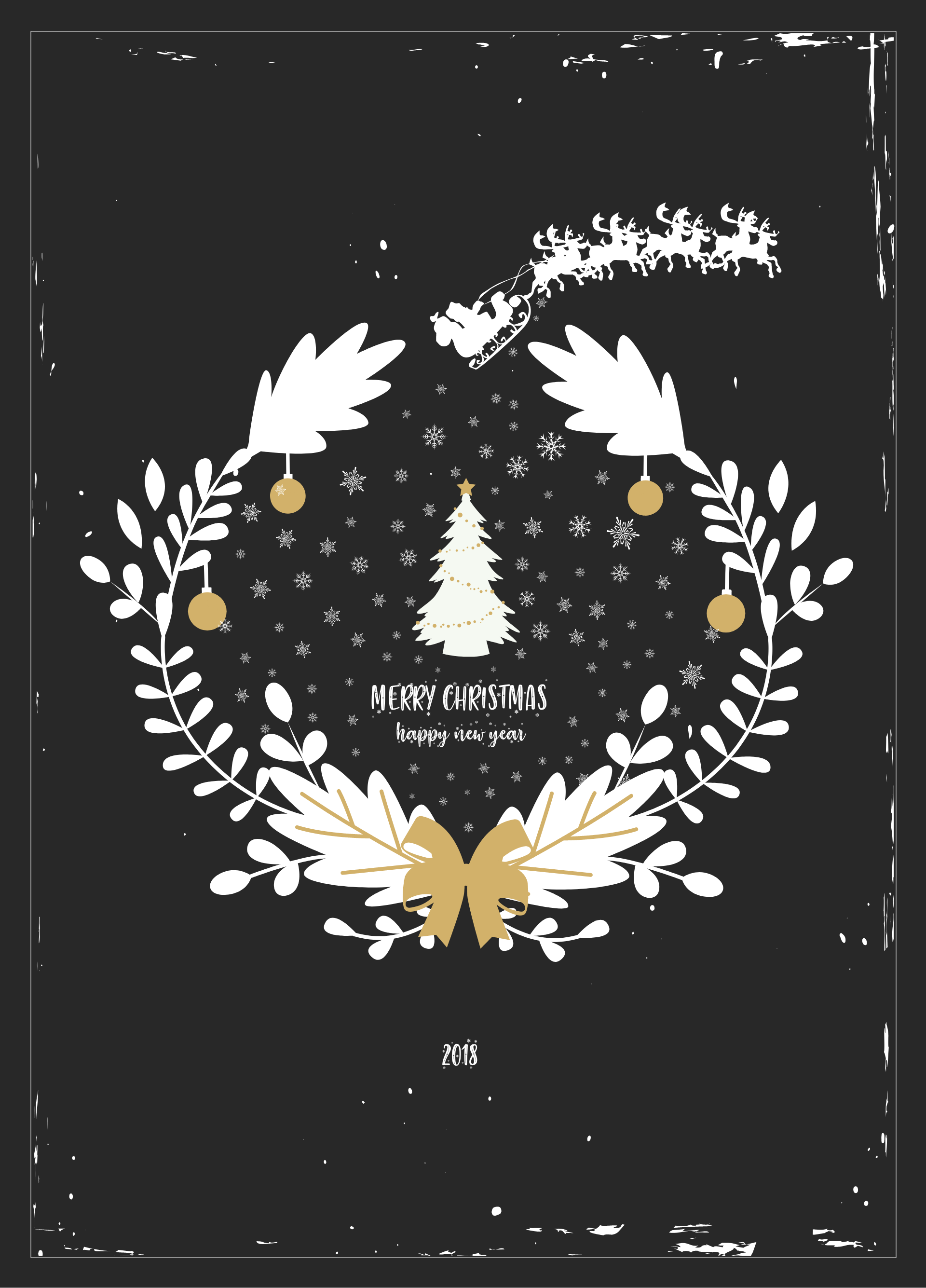 Thumbnail of Amary Filo Minimalistic New Year card design design